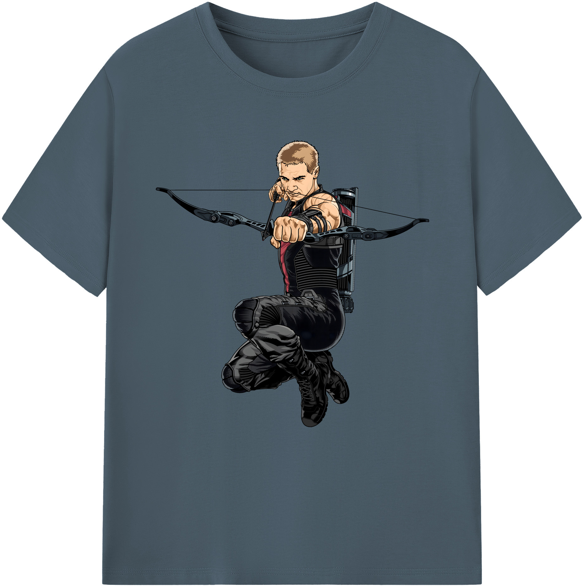 （画像用） アベンジャーズ The Avengers 綿100％半袖Tシャツ（フロントプリント）